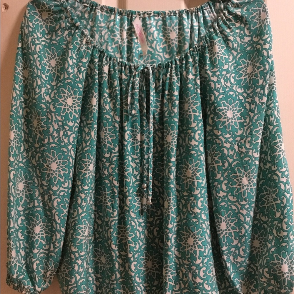 Alice and Trixie flowy blouse EUC sz xs